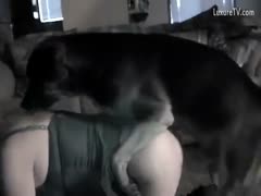 Horny k9 granny lets the family dog licks and fuck her trickling fanny - ZeusPorn 